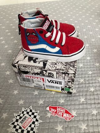 zapatillas vans spiderman