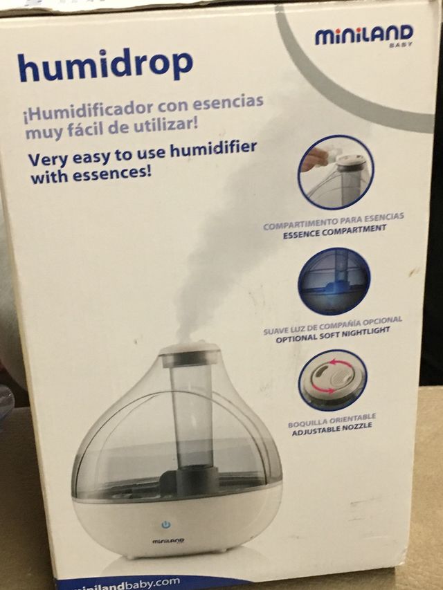 Humidificador de vapor frío con esencias