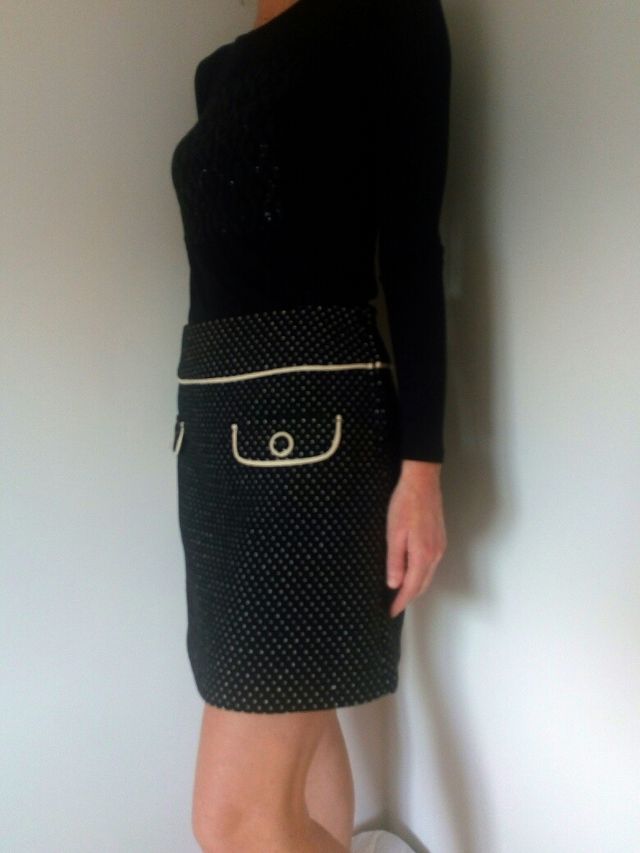 Minifalda Promod retro.