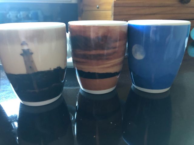 TAZAS DE CAFÉ Maravillas del mundo !