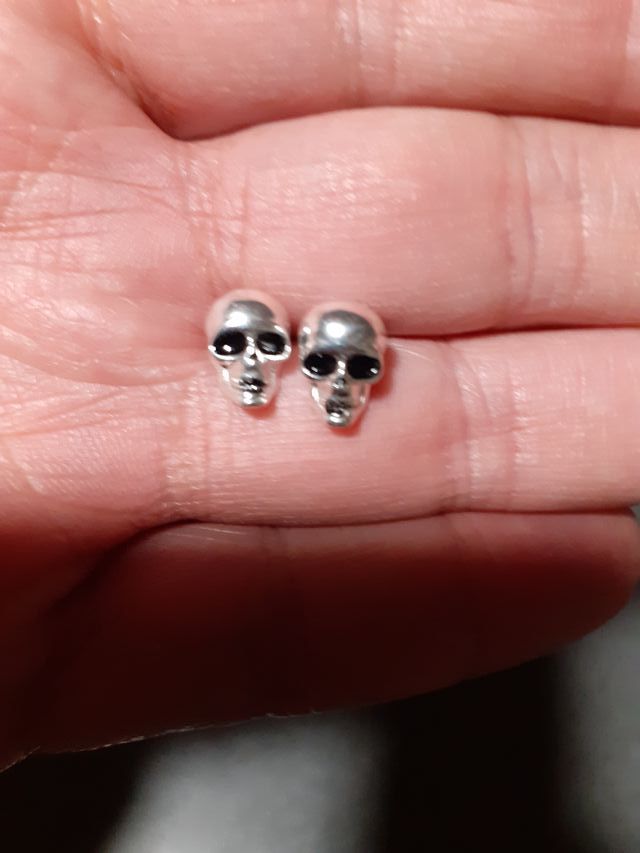 Pendientes Plata "Alien"