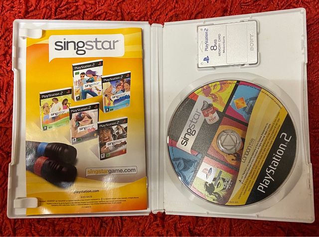 Singstar play station 2