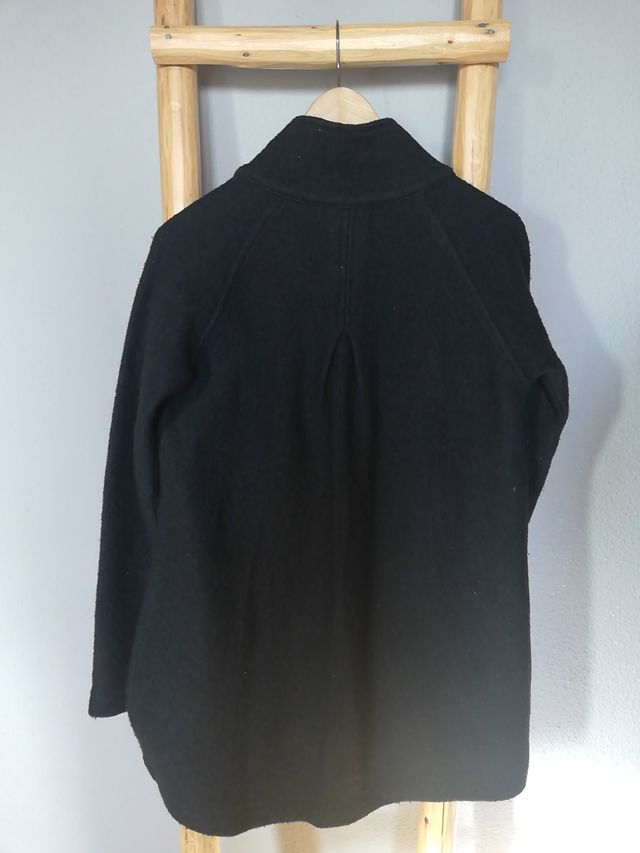 abrigo ligero Zara pura lana T. M