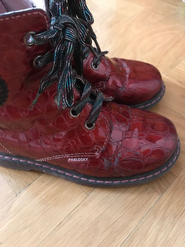 Botas niña pablosky