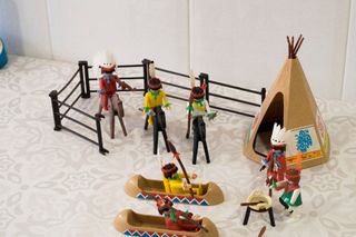 playmobil indios apaches