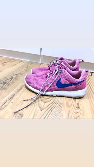 roshe run mujer dorados