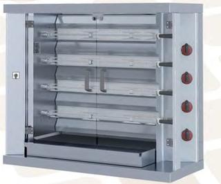 ASADOR DE POLLOS EURAST 4 ESPADAS CHOLLO