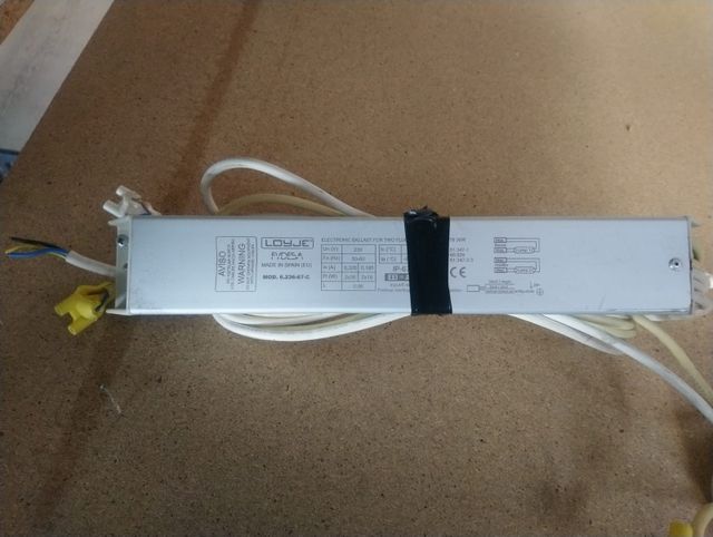 reactancia electrónica estanca 2x36w