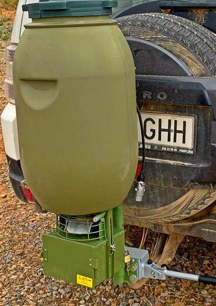 dispensador para enganche de coche