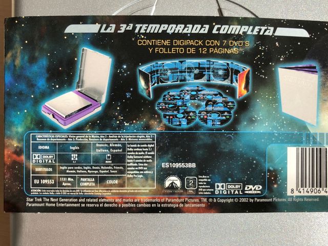 Star Trek The next generation. Ed. Coleccionista.