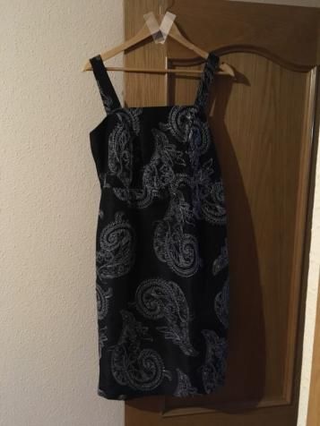 Vestido de fiesta con bolero y fajin talla 44