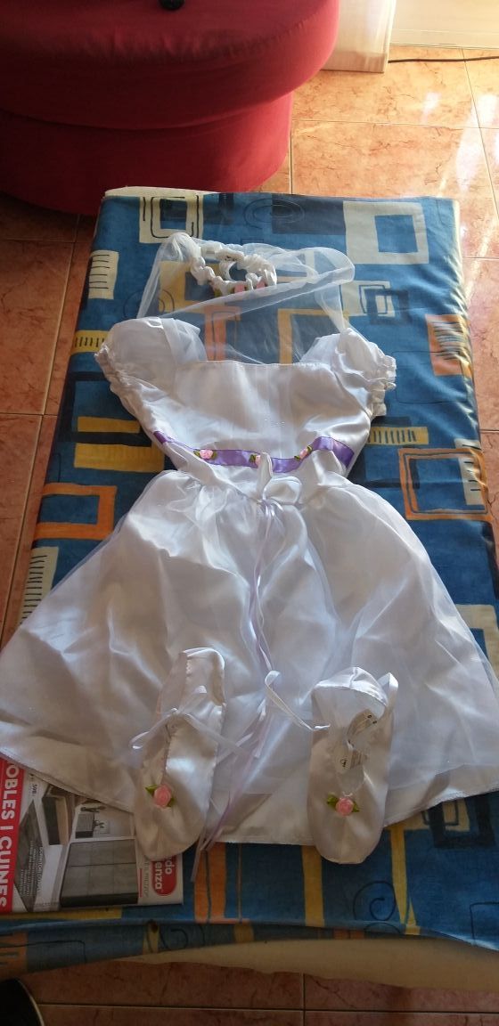 vestido de 2 a 4 años