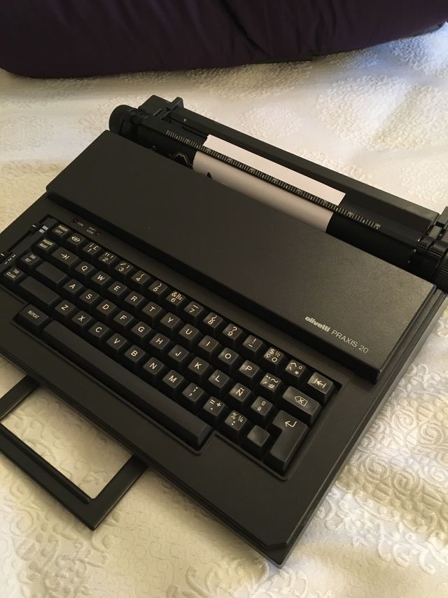 Máquina de escribir