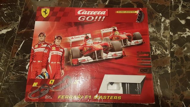 scalextric ferrari F1 masters
