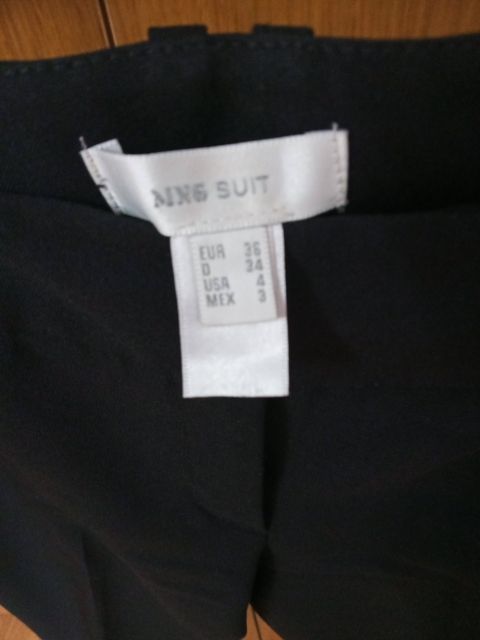 pantalón traje mango talla 36