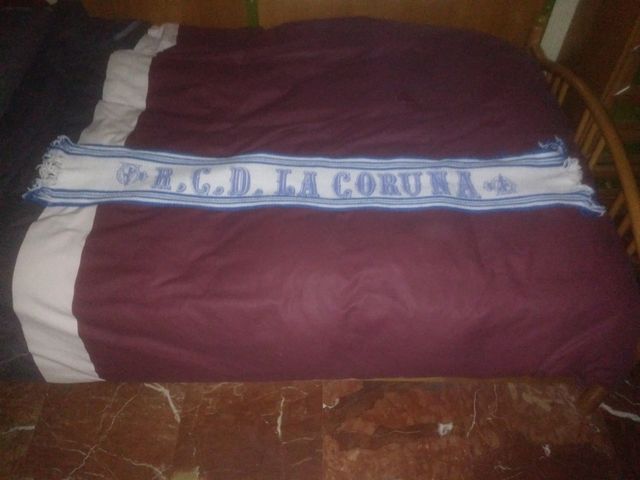 Bufanda R.C. DEPORTIVO DE LA CORUÑA AÑOS 80 y 90