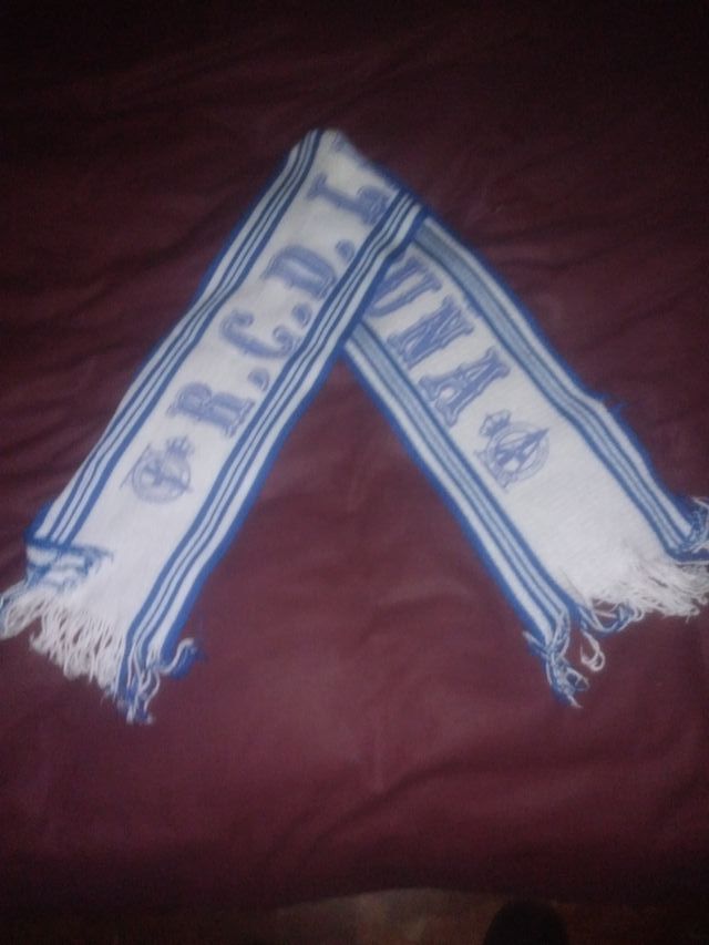 Bufanda R.C. DEPORTIVO DE LA CORUÑA AÑOS 80 y 90