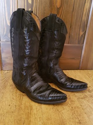 botas vaqueras segunda mano