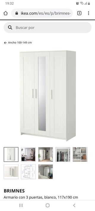 armario brimnes ikea 3 puertas armario brimnes ikea 3 puertas