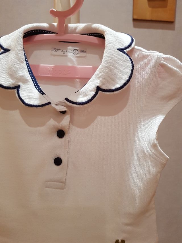 CONJUNTO Y POLO TALLA 4 AÑOS