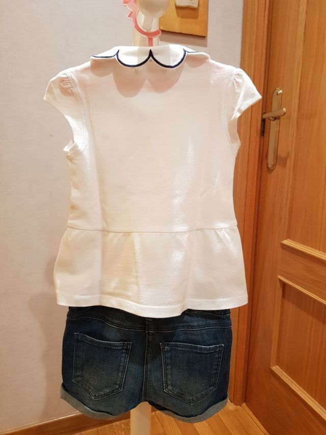 CONJUNTO Y POLO TALLA 4 AÑOS