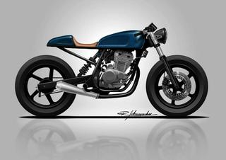 Honda CBF 250 cafe racer 2010