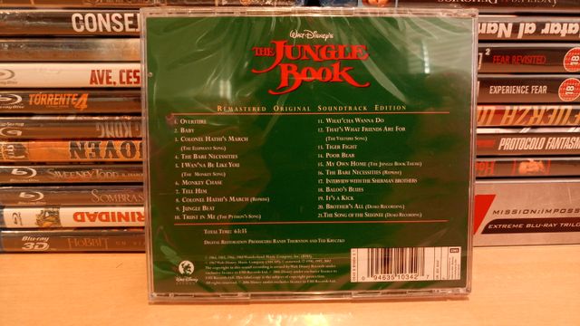 "EL LIBRO DE LA SELVA" CD BANDA SONORA. de segunda mano por 8 € en - Banda Sonora El Libro De La Selva 2016
