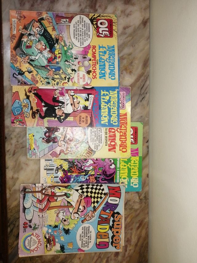 Cómics "Mortadelo y Filemón" (1976-83)