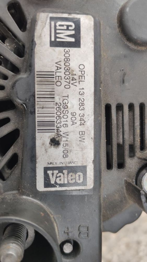 Alternador Opel combo 2006 ,