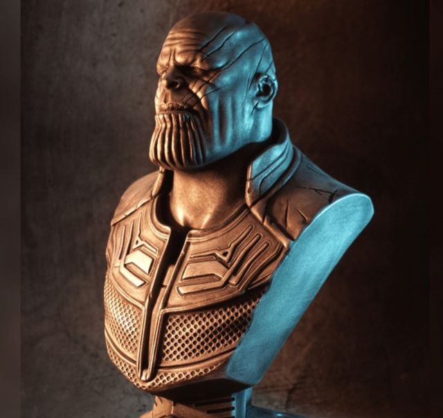 Marvel impreso en 3D