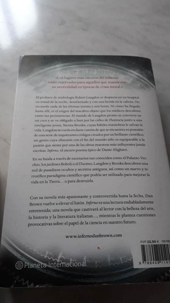 Inferno Dan Brown