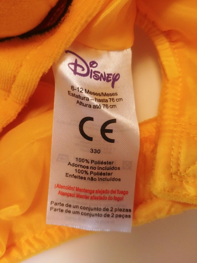 Disfraz de Winnie de Pooh