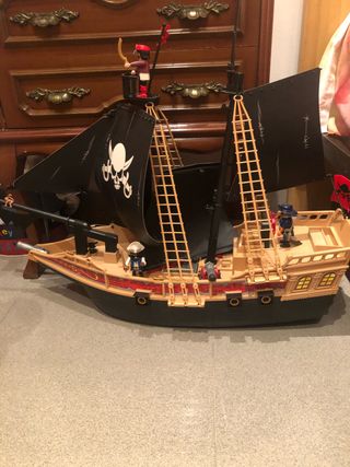 barco pirata playmobil segunda mano