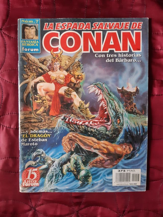 LA SPADA SELVAGGIA DI CONAN VOL. 3 NO. 7 OFFERTA 3€.