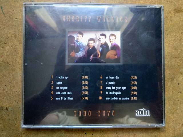 Mala Fama & Sheriff Wallace CD Country español 