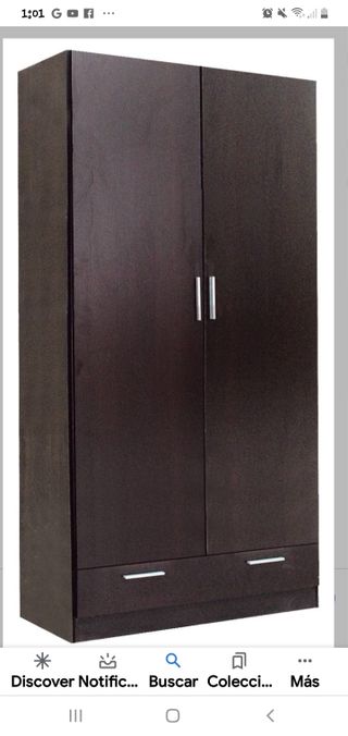 Armario color wengue de segunda mano en WALLAPOP