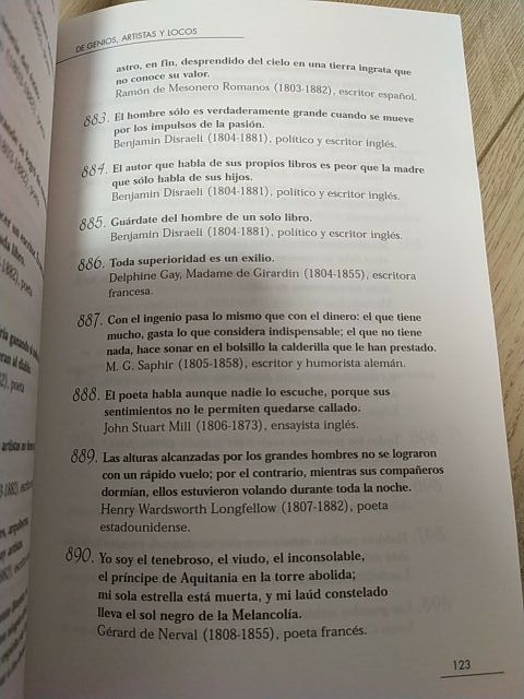 Citas de arte y libros