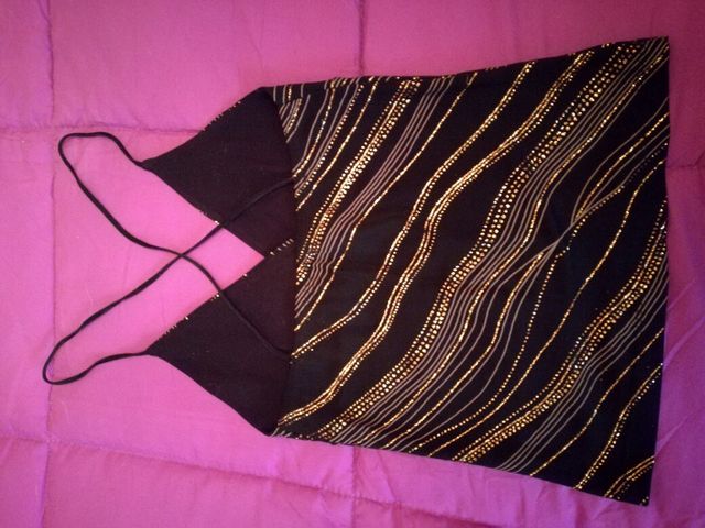 Camiseta tirantes con brillos, mirad medidas