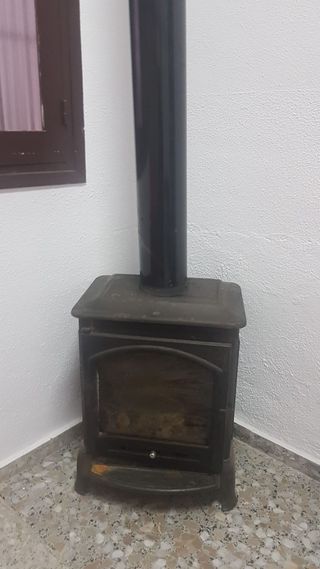 Estufas de Leña Hierro Fundido segunda mano | WALLAPOP