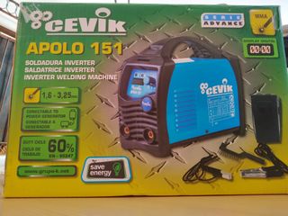 Soldadora Inverter Cevik Apolo 151 de segunda mano por 100 EUR en Sant Just  Desvern en WALLAPOP