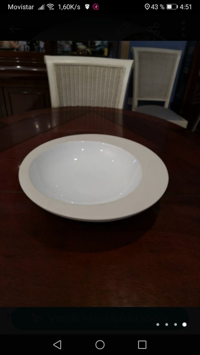 Centro de mesa o plato con bolas incluidas 39cm