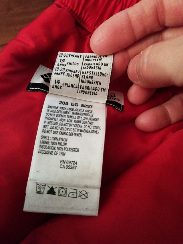 Pantalón nieve Columbia