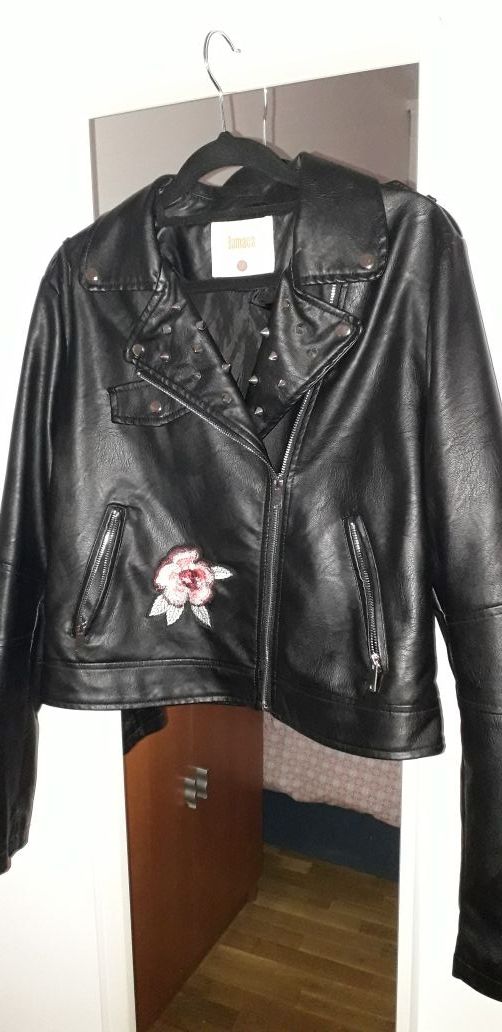 chaqueta de cuero