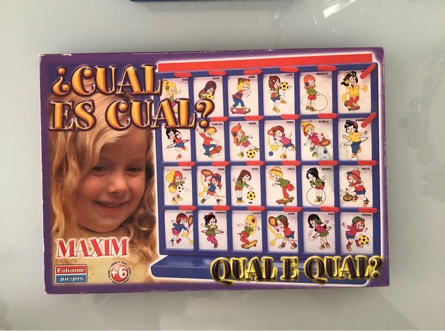 Juego infantil CUAL ES CUAL ?