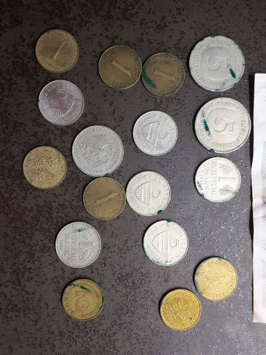 monedas y billetes alemania marcos alemanes
