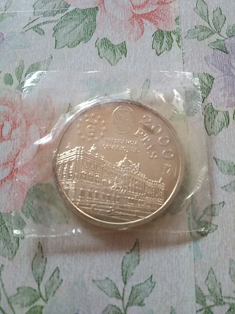 Moneda Plata 2000 pesetas
