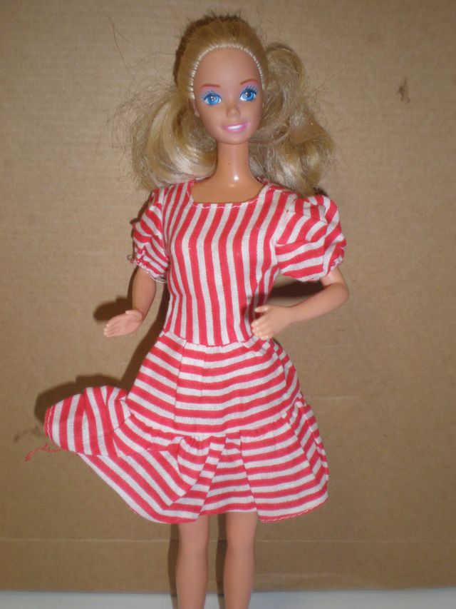 VESTIDIN VERANIEGO PARA BARBIE CONFECCION INDUSTRI