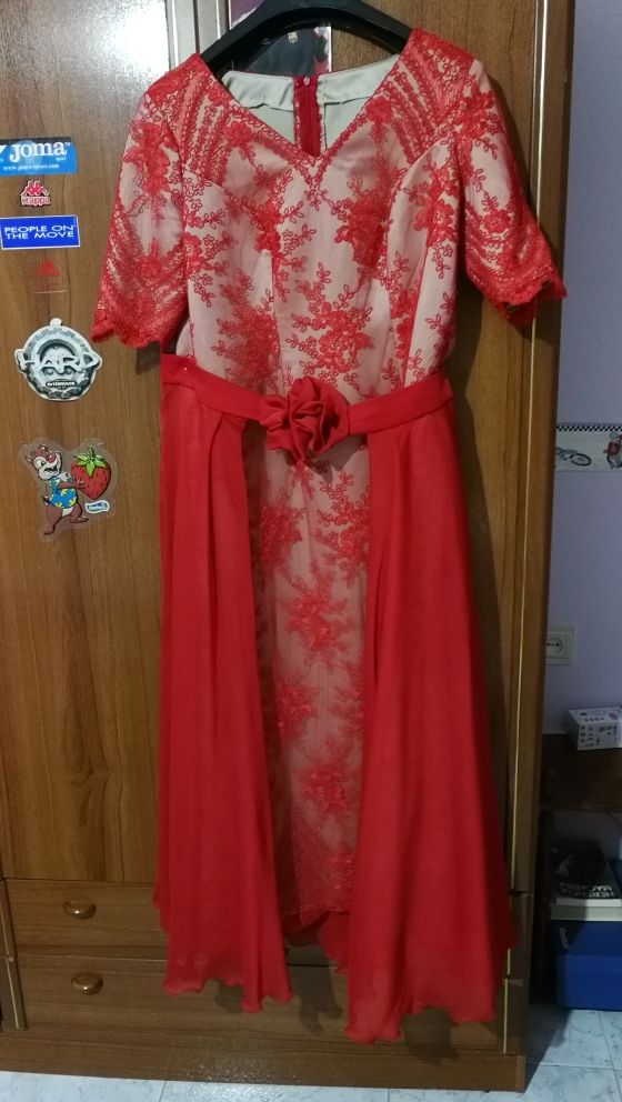 vestido ceremonia