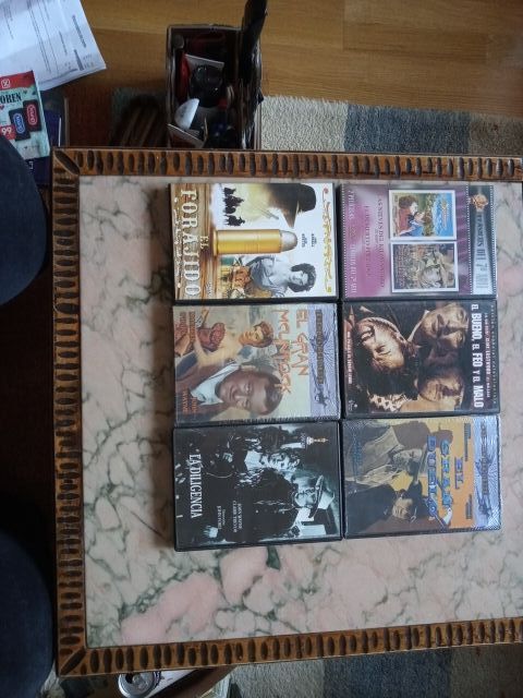 6 peliculas del oeste.