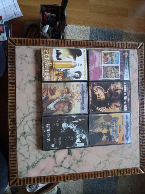 6 peliculas del oeste.